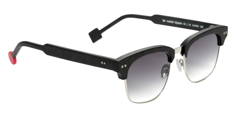 Sabine Be Be Master Square Sun 551 52 - Gray Slate Marbled Matte/Palladium Polished #id:sbebemastersquaresun551_s:102105