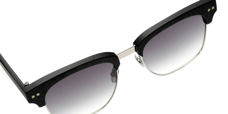 Sabine Be Be Master Square Sun 551 52 - Gray Slate Marbled Matte/Palladium Polished #id:sbebemastersquaresun551_s:102115