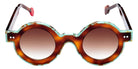 Sabine Be Be Pop Line Sun 523 41 - Tortoiseshell Blonde Shiny/Turquoise Marbled Shiny #id:sbebepoplinesun523_s:102110