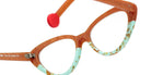 Sabine Be Be Pretty 487 53 - Rust Marbled Matte/Turquoise Marbled Matte #id:sbebepretty487_s:108115
