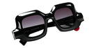 Sabine Be Be Seen Sun 845 49 - Black Shiny/Black Matte #id:sbebeseensun845_s:100100
