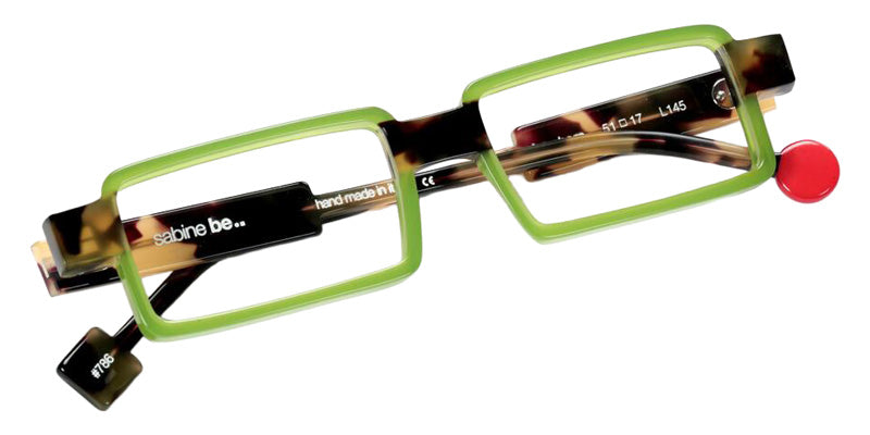 Sabine Be Be Sharp 786 51 - Khaki Opal Shiny/Tortoiseshell Khaki Shiny #id:sbebesharp786_s:100100