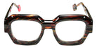 Sabine Be Be Sleek 853 51 - Tortoiseshell Veined Dark Shiny/Tortoiseshell Veined Dark Matte #id:sbebesleek853_s:108110