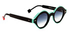 Sabine Be Be Smile Line Sun 529 45 - Blue Night Shiny/Turquoise Shiny #id:sbebesmilelinesun529_s:102105
