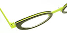 Sabine Be Be String 403 46 - Green Translucent Shiny/Yellow Fluorescent Satin #id:sbebestring403_s:102120