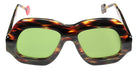 Sabine Be Be Stronger Sun 853 55 - Tortoiseshell Veined Dark Shiny/Tortoiseshell Veined Dark Matte #id:sbebestrongersun853_s:104110