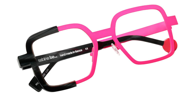Sabine Be Be Stylish 819 53 - Rose Fluorescent Satin/Gray Fawn Shiny #id:sbebestylish819_s:100100
