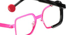 Sabine Be Be Stylish 819 53 - Rose Fluorescent Satin/Gray Fawn Shiny #id:sbebestylish819_s:100115