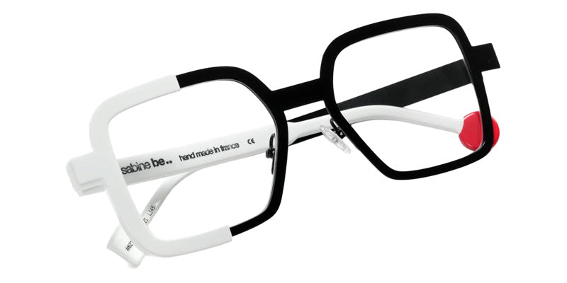 Sabine Be Be Stylish 821 53 - Black Shiny/White Shiny #id:sbebestylish821_s:104100