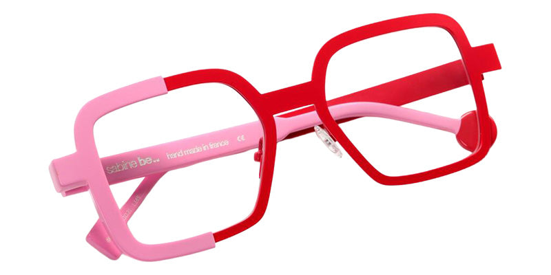 Sabine Be Be Stylish 823 53 - Red Satin/Rose Fluorescent Shiny #id:sbebestylish823_s:108100