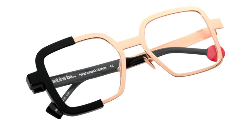 Sabine Be Be Stylish 824 53 - Gold Rose Polished/Black Shiny #id:sbebestylish824_s:110100