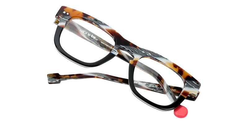 Sabine Be Be Swag 202 47 - Tortoiseshell Vintage Shiny/Blue Marine/White/Blue Marine Shiny #id:sbebeswag202_s:102115