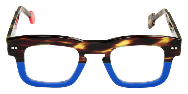 Sabine Be Be Swag Xl 699 46 - Tortoiseshell Veined Dark Shiny/Blue Majorelle Matte #id:sbebeswagxl699_s:102110