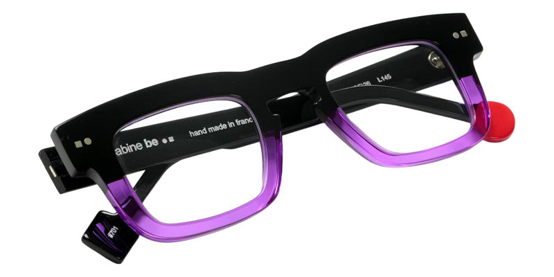 Sabine Be Be Swag Xl 701 46 - Black Shiny/Violine Translucent Shiny #id:sbebeswagxl701_s:106100