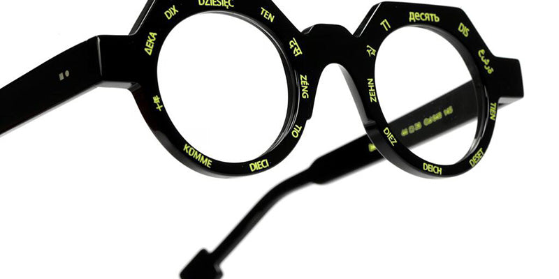 Sabine Be Be Ten 648 44 - Black Shiny/Yellow Fluorescent #id:sbebeten648_s:100115