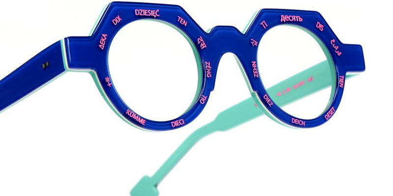 Sabine Be Be Ten 651 44 - Blue Majorelle Translucent Shiny/White/Turquoise Shiny/Rose Fluorescent #id:sbebeten651_s:102115