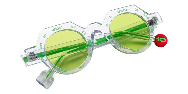 Sabine Be Be Ten Sun 645 43 - Crystal Shiny/Green Fluorescent #id:sbebetensun645_s:104100