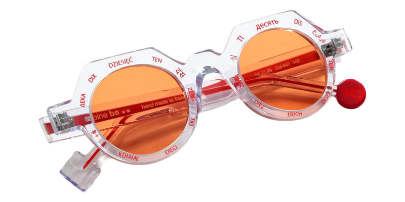 Sabine Be Be Ten Sun 647 43 - Crystal Shiny/Orange Fluorescent #id:sbebetensun647_s:108100