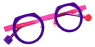 Sabine Be Be Twist 241 42 - Violet Shiny/Rose Fluorescent Satin #id:sbebetwist241_s:102100