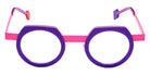 Sabine Be Be Twist 241 42 - Violet Shiny/Rose Fluorescent Satin #id:sbebetwist241_s:102110
