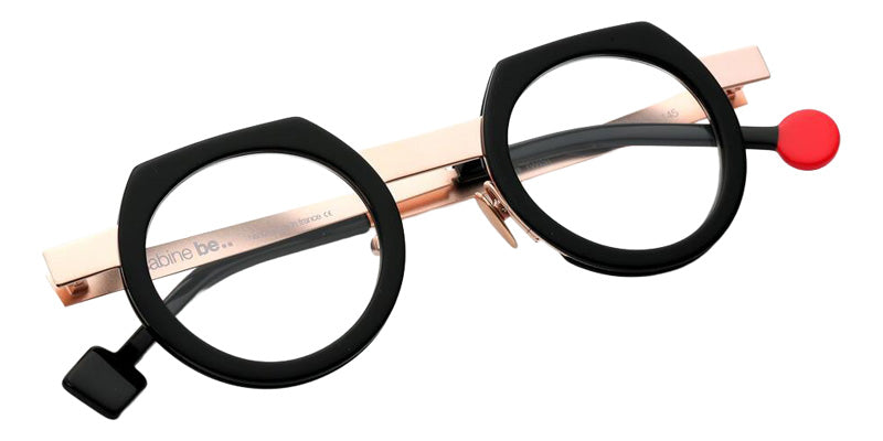 Sabine Be Be Twist 811 42 - Black Shiny/Or Rose Polished #id:sbebetwist811_s:108100