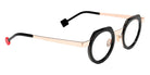 Sabine Be Be Twist 811 42 - Black Shiny/Or Rose Polished #id:sbebetwist811_s:108105