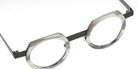 Sabine Be Be Twist 812 42 - Horn Gray Shiny/Gray Dark Satin #id:sbebetwist812_s:110115