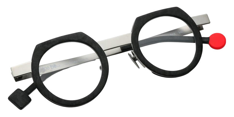 Sabine Be Be Twist 813 42 - Gray Slate Marbled Matte/Ruthenium Polished #id:sbebetwist813_s:112100