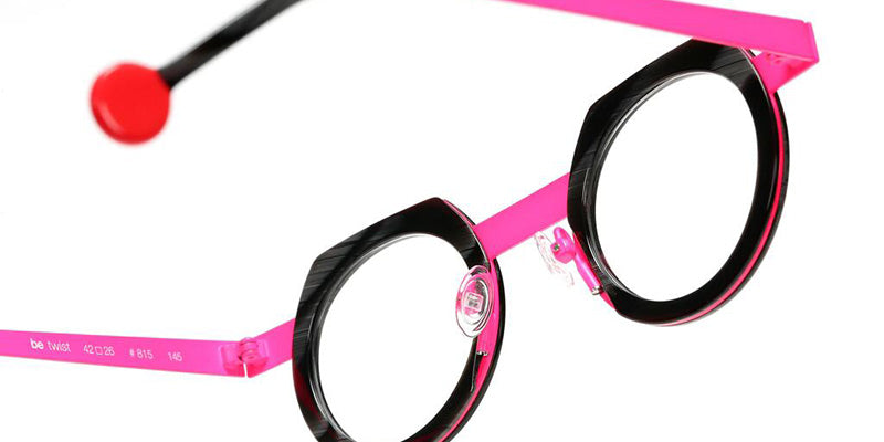 Sabine Be Be Twist 815 42 - Gray Fawn Shiny/Rose Fluorescent Satin #id:sbebetwist815_s:116115