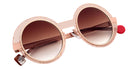 Sabine Be Be Val De Loire Hole Sun 496 50 - Nude Satin Perforated/Or Rose Polished #id:sbebevaldeloireholesun496_s:104100