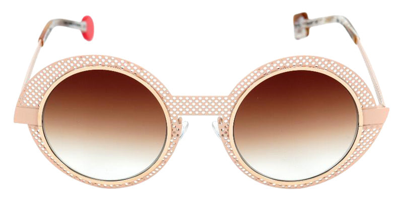 Sabine Be Be Val De Loire Hole Sun 496 50 - Nude Satin Perforated/Or Rose Polished #id:sbebevaldeloireholesun496_s:104110