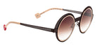 Sabine Be Be Val De Loire Hole Sun 567 50 - Chocolate Black Satin Perforated/Or Rose Polished #id:sbebevaldeloireholesun567_s:106105