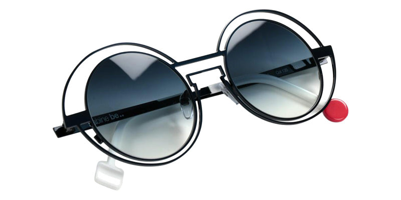 Sabine Be Be Val De Loire Wire Sun 135 50 - Blue Marine Satin #id:sbebevaldeloirewiresun135_s:108100