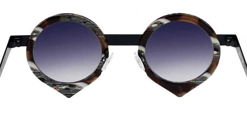 Sabine Be Be Yang Sun 243 43 - Tortoiseshell Vintage Shiny/Blue Marine Satin #id:sbebeyangsun243_s:104120