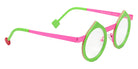 Sabine Be Be Yin 253 43 - Green Meadow Shiny/Rose Fluorescent Satin #id:sbebeyin253_s:100105
