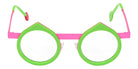 Sabine Be Be Yin 253 43 - Green Meadow Shiny/Rose Fluorescent Satin #id:sbebeyin253_s:100110