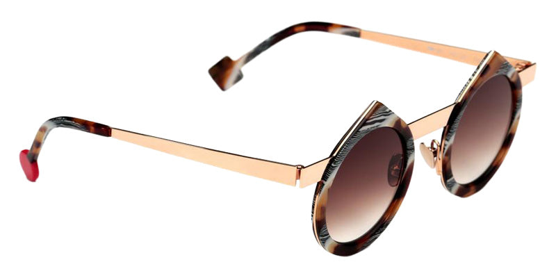 Sabine Be Be Yin Sun 250 43 - Tortoiseshell Vintage Shiny/Or Rose Polished #id:sbebeyinsun250_s:104105