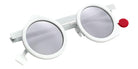 Sabine Be Be Yoon Sun 255 43 - White Shiny/White Satin #id:sbebeyoonsun255_s:102100