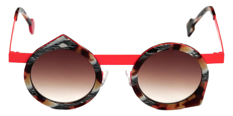 Sabine Be Be Yoon Sun 259 43 - Tortoiseshell Vintage Shiny/Orange Fluorescent Satin #id:sbebeyoonsun259_s:108110