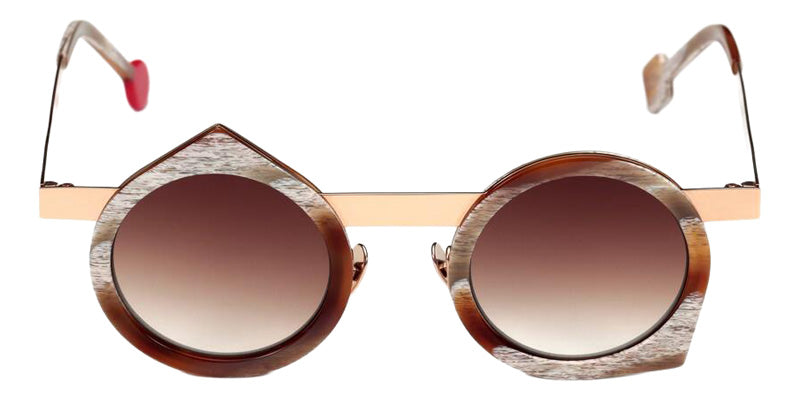 Sabine Be Be Yoon Sun 351 43 - Horn Vintage Shiny/Or Rose Polished #id:sbebeyoonsun351_s:116110