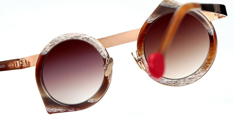 Sabine Be Be Yoon Sun 351 43 - Horn Vintage Shiny/Or Rose Polished #id:sbebeyoonsun351_s:116120