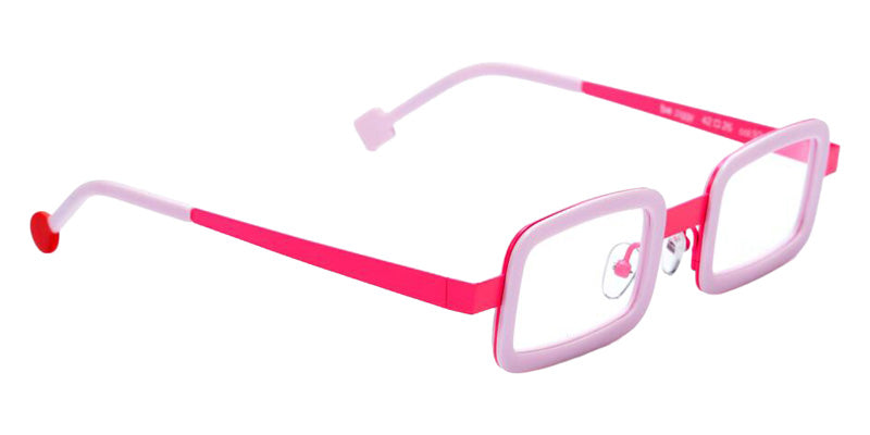 Sabine Be Be Ziggy 93_2 42 - Horn Matte/Rose Fluorescent Satin #id:sbebeziggy932_s:102105