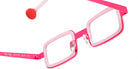Sabine Be Be Ziggy 93_2 42 - Horn Matte/Rose Fluorescent Satin #id:sbebeziggy932_s:102115