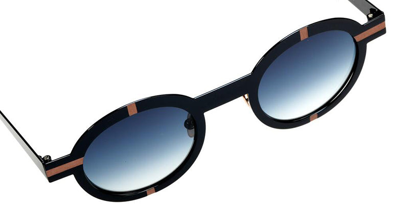 Sabine Be Be Zinzin Sun 419 44 - Blue Marine Shiny/Or Rose Satin #id:sbebezinzinsun419_s:100115