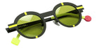 Sabine Be Be Zinzin Sun 426 44 - Khaki Satin/Yellow Fluorescent Satin #id:sbebezinzinsun426_s:102100