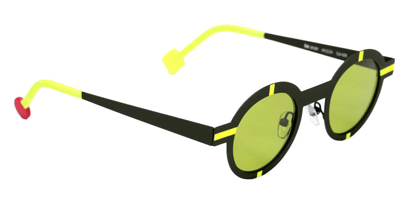 Sabine Be Be Zinzin Sun 426 44 - Khaki Satin/Yellow Fluorescent Satin #id:sbebezinzinsun426_s:102105