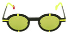 Sabine Be Be Zinzin Sun 426 44 - Khaki Satin/Yellow Fluorescent Satin #id:sbebezinzinsun426_s:102110