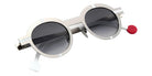 Sabine Be Be Zinzin Sun 429 44 - Palladium Polished/White Satin #id:sbebezinzinsun429_s:106100