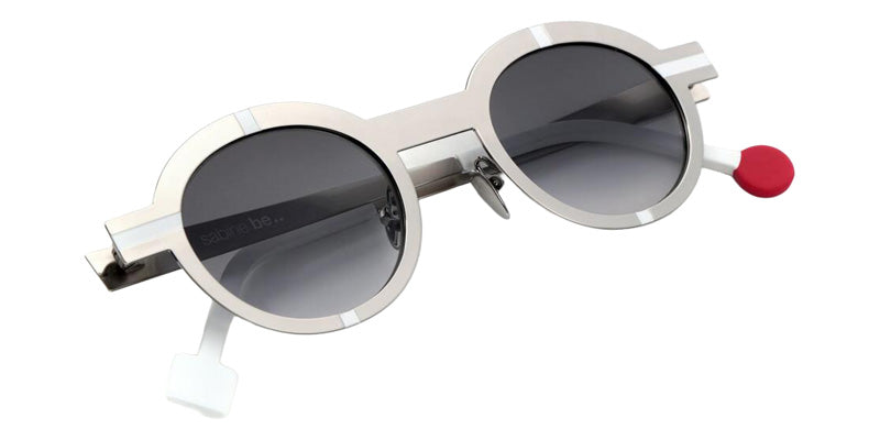 Sabine Be Be Zinzin Sun 429 44 - Palladium Polished/White Satin #id:sbebezinzinsun429_s:106100