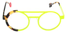 Sabine Be Be Zoom 828 50 - Yellow Fluorescent Satin/Tortoiseshell Khaki Shiny #id:sbebezoom828_s:102110